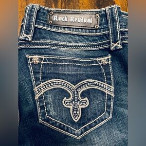Rock Revival Boot Cut Jeans 28”